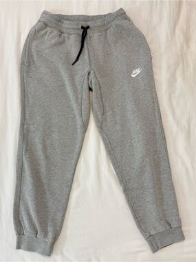 Nike Club Fleece Jogger Sweatpants Gray Size Small